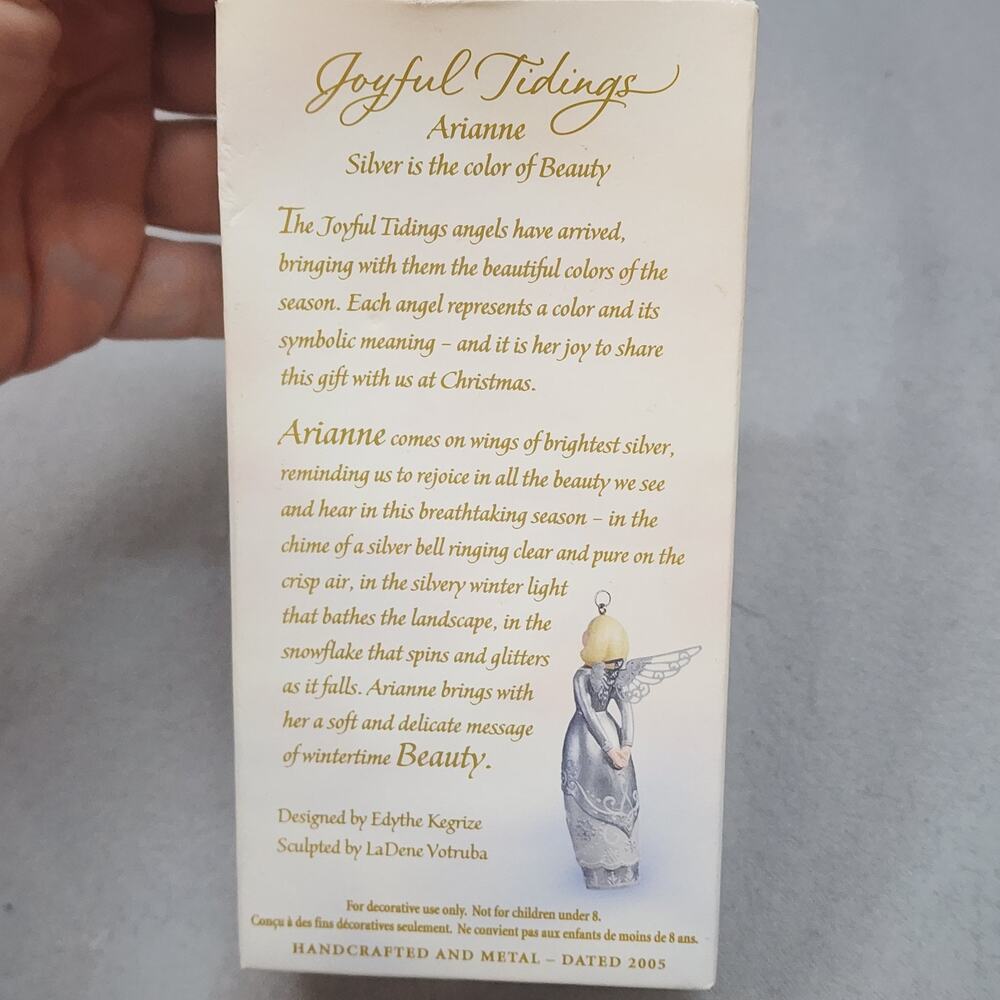 Vintage Hallmark Keepsake Joyful Tidings Arianne 2005 Christmas Ornament - Picture 2 of 6